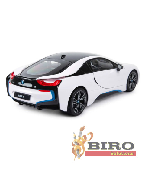 Masina cu telecomanda RASTAR 1:14 BMW i8, 71000, alba